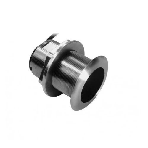Simrad SS60 Thru-Hull Depth/Temp Transducer, 50/200 kHz, 600W, Stainless Steel