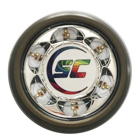 Shadow-Caster LED Lighting - SC3 Underwater LED Light - 12V, Aluminum, Thru-Hull