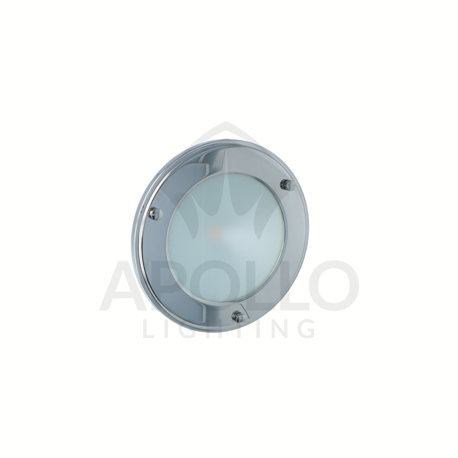 Cantalupi TRIM RING / LENS LINARA 155 White – Precision Finish Accessory for Marine Downlights