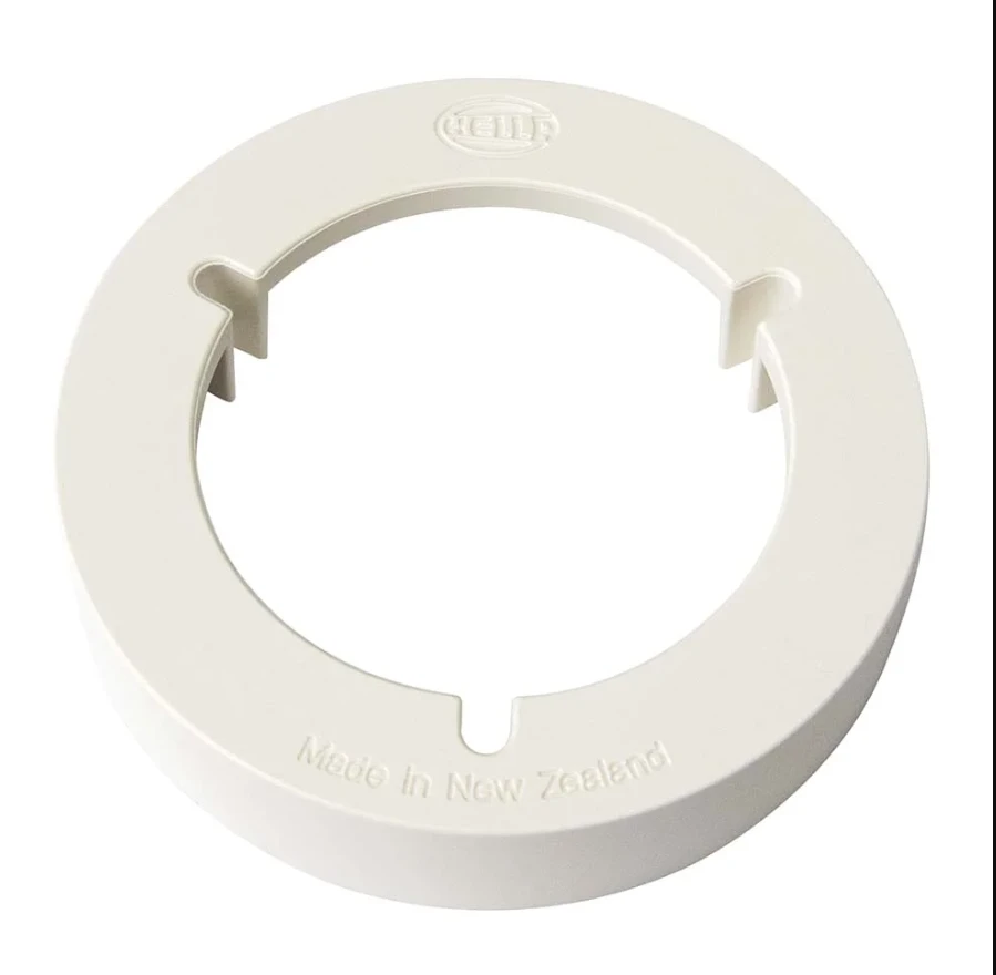 Hella Marine Slim Line Surface Mount Spacer Ring, UV-Resistant Plastic, 3in OD x 2in ID x 5/8in