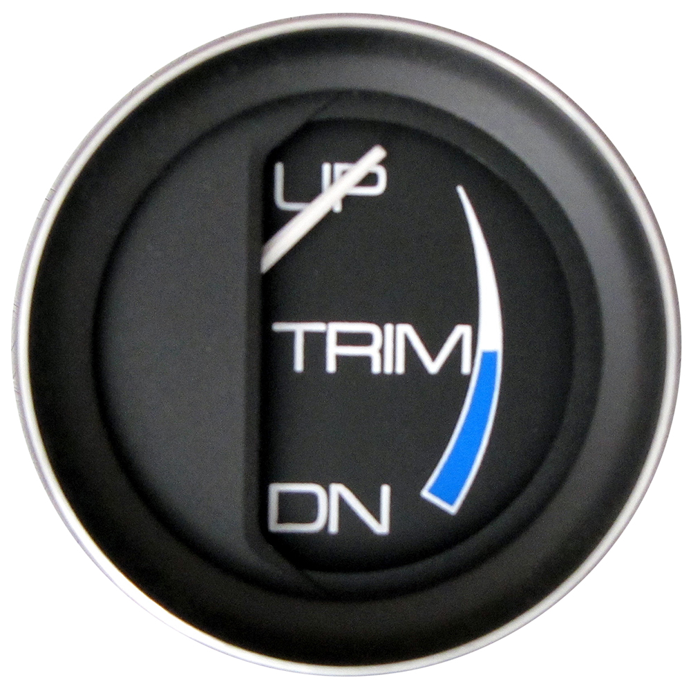 Faria Coral 2" Trim Gauge f/Mercury/Mariner/Mercruiser/Volvo DP/Yamaha ('01 & Newer) 13017
