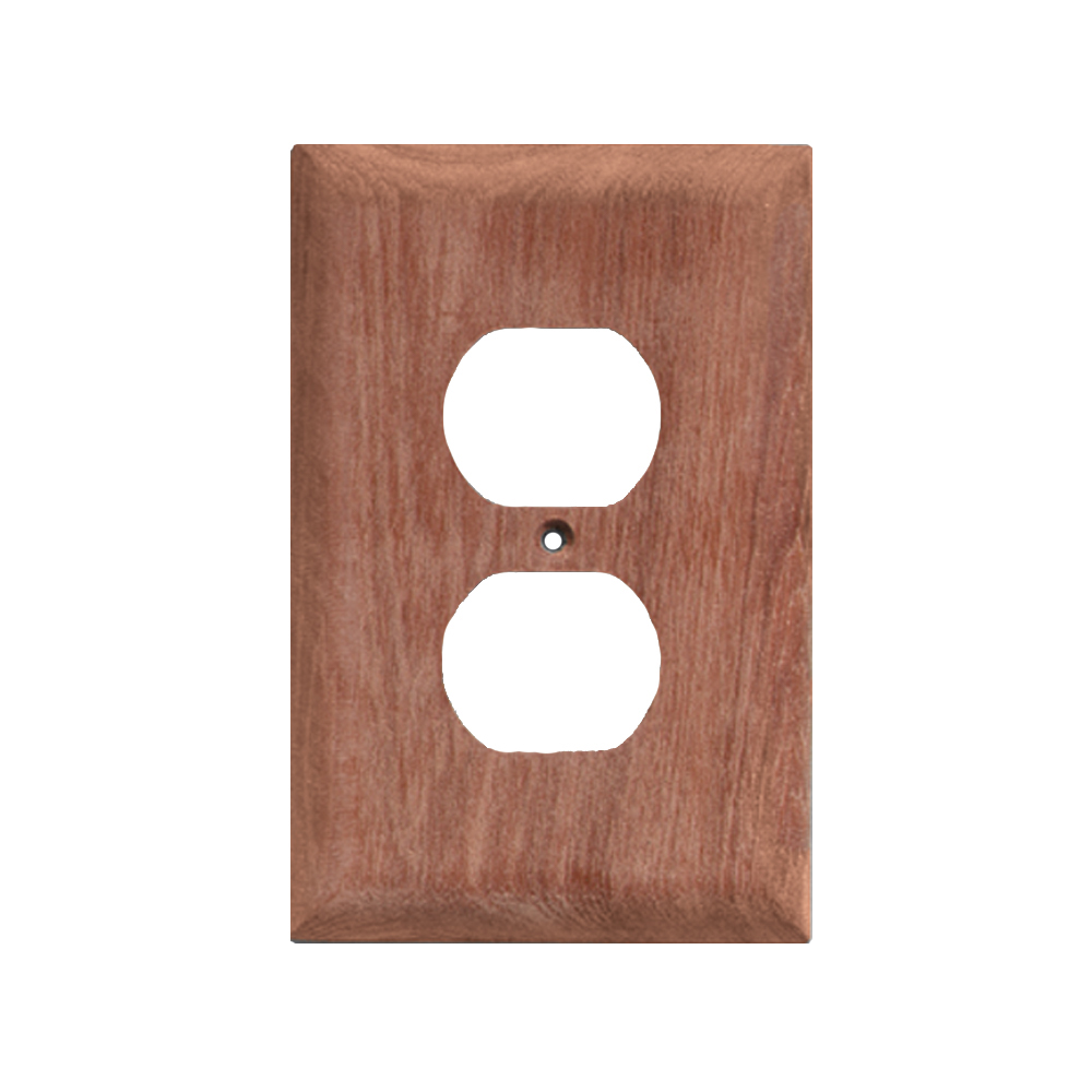 Whitecap Teak Outlet Cover/Receptacle Plate 60170