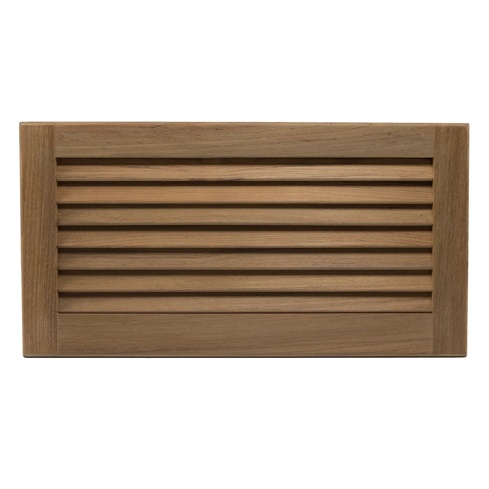 Whitecap Teak Louvered Insert - 9-3/8" x 18" x 3/4" 60716