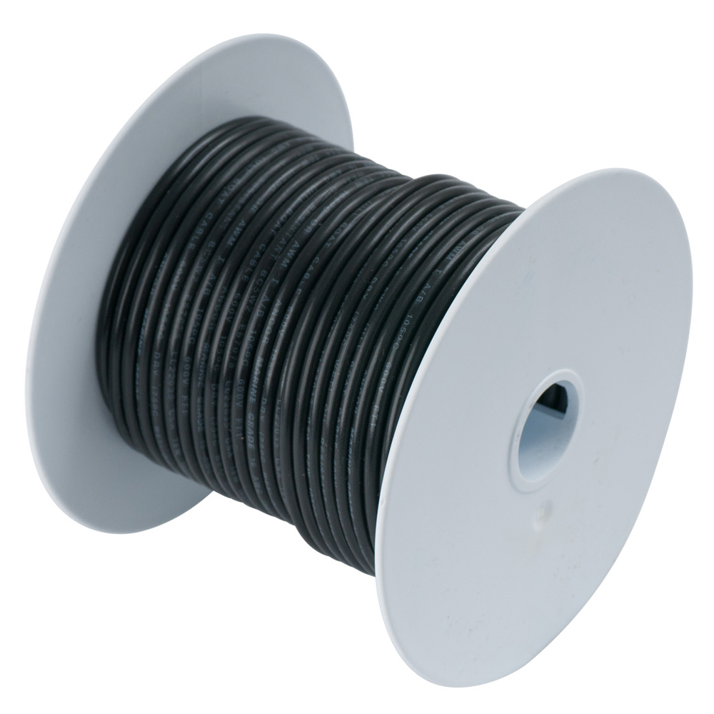 Ancor Black 14 AWG Tinned Copper Wire - 1000' 104099