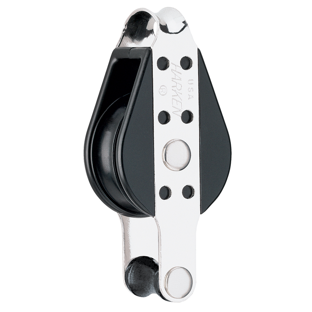 Harken 38mm Single Big Bullet Block w/Becket 126
