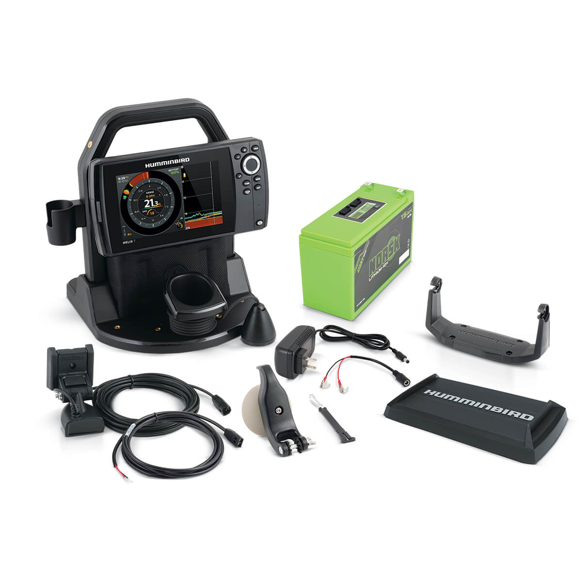 Humminbird HELIX7 CHIRP G4 ICE Sonar GPS All Seasons Kit 411760-1