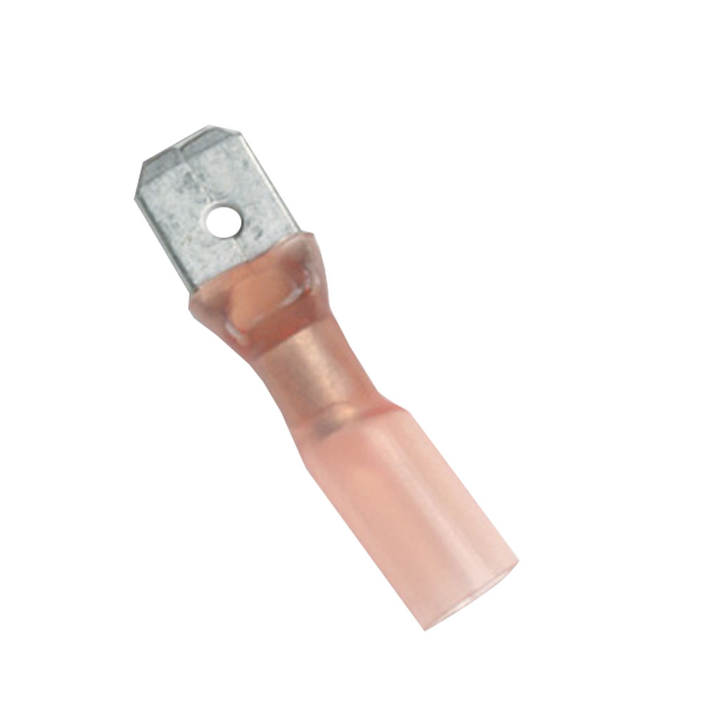 Ancor 22-18 Male Disconnect Heat Shrink Red 100 Pack 316999