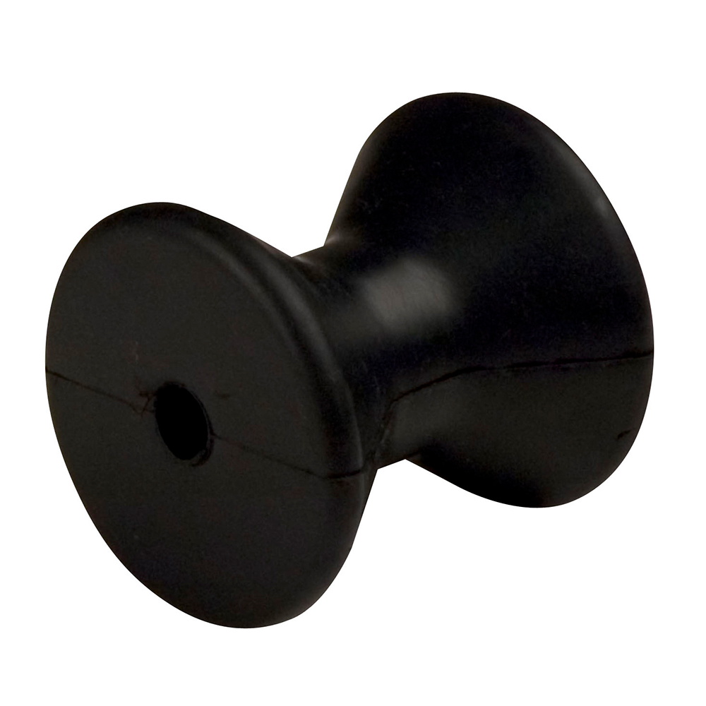 C.E. Smith Bow Roller - Black - 3" Diameter - 3-1/8" W - 1/2" ID 29540