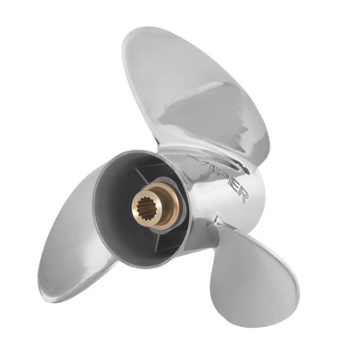 Brp 14.75 X 17 Steel Three Blade Left Hand Rotation Prop Viper Tbx Hub (763915)