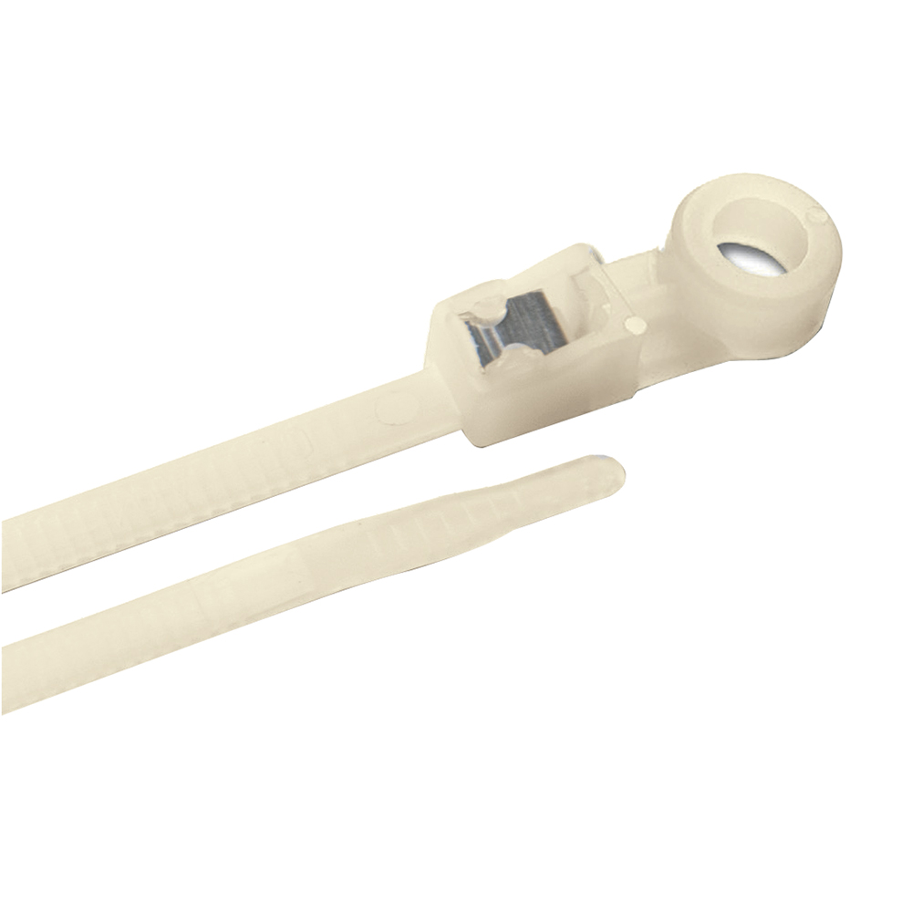 Ancor Mounting Self-Cutting Cable Ties - 11" - Natural - 20-Pack 199312