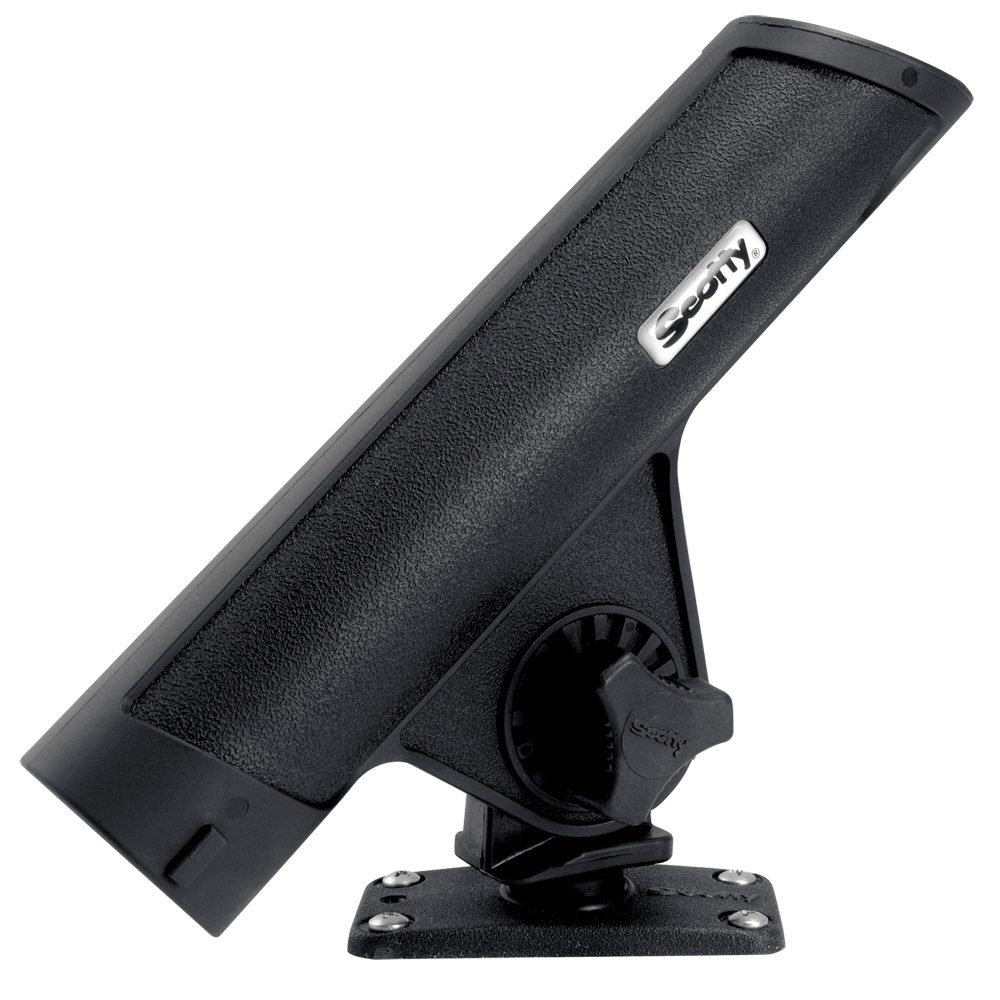Scotty 351 Rodmaster II Rod Holder w/244 Flush Deck Mount - Black 351