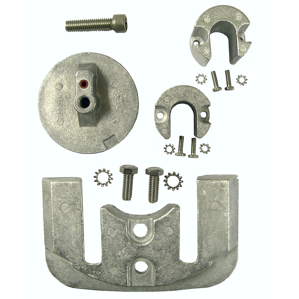 Performance Metals Mercruiser Bravo 2/3 Complete Anode Kit - Aluminum 10061A