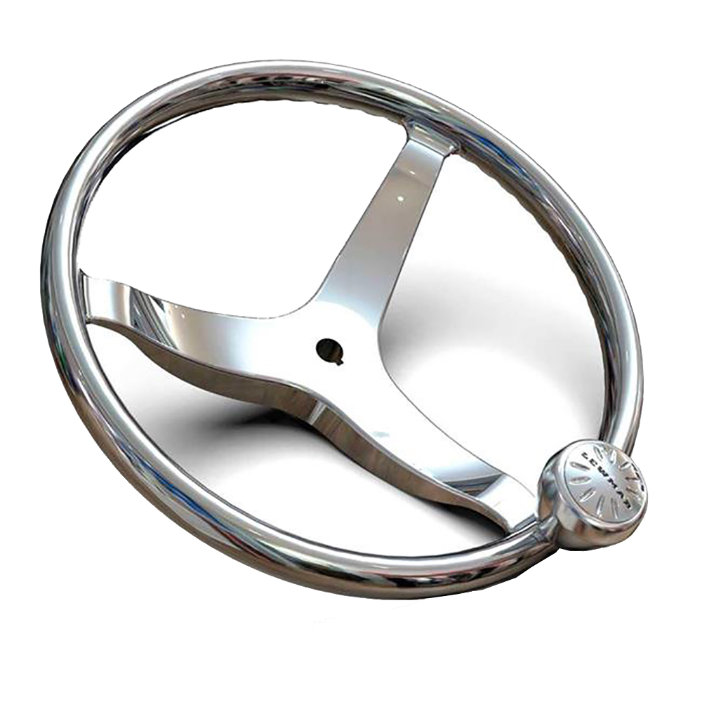 Lewmar 3 Spoke 13.5" Steering Wheel w/Power-Grip Knob 89700820