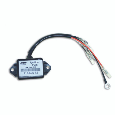 Cdi Electronics Yamaha 2 Cylinder Capacitor Discharge Ignition Module (117-696-12)