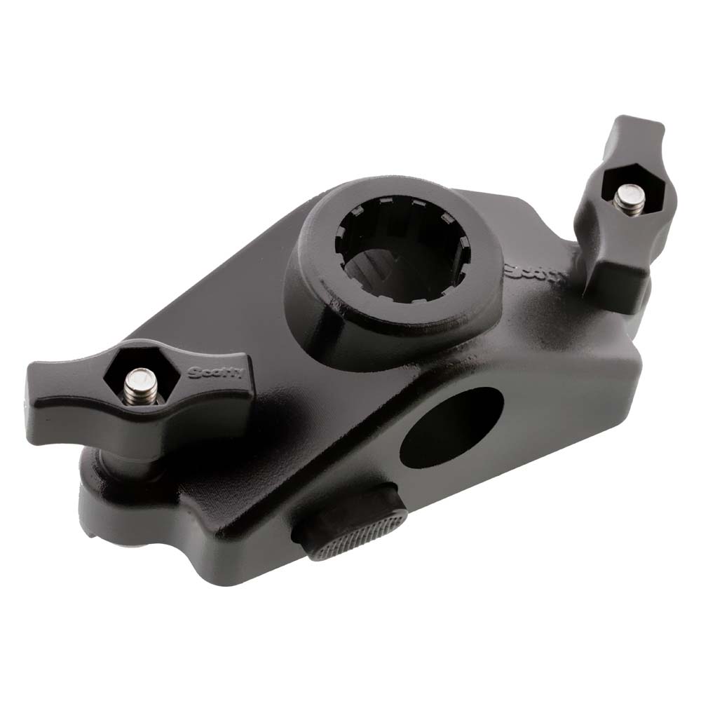 Scotty 0343 Locking Gunnel Track Mount 0343-BK
