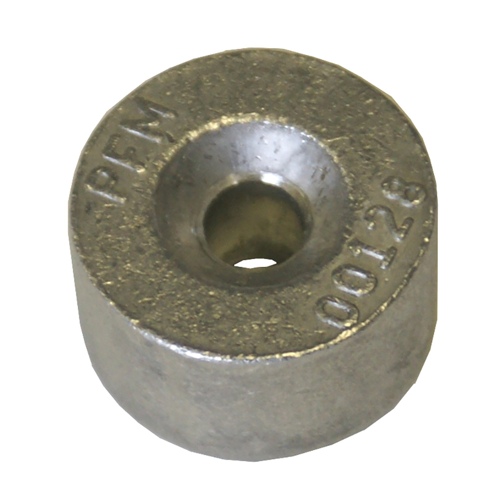 Performance Metals Button Anode - Aluminum 00128A