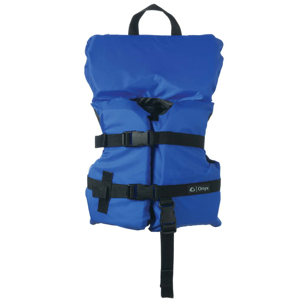 Onyx Nylon General Purpose Life Jacket - Infant/Child Under 50lbs - Blue 103000-500-000-12