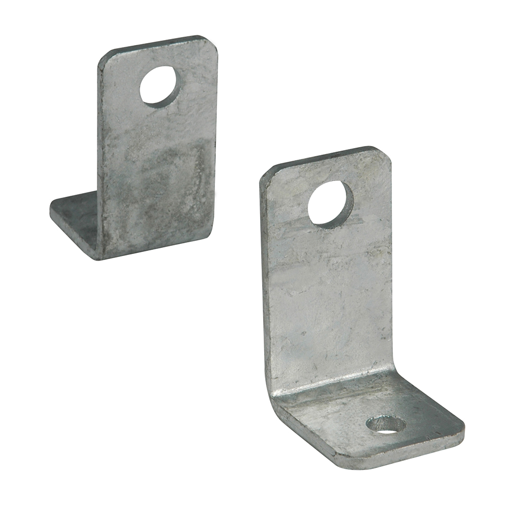 C.E. Smith Side Angle "L" Bracket - Pair - Galvanized 10211G