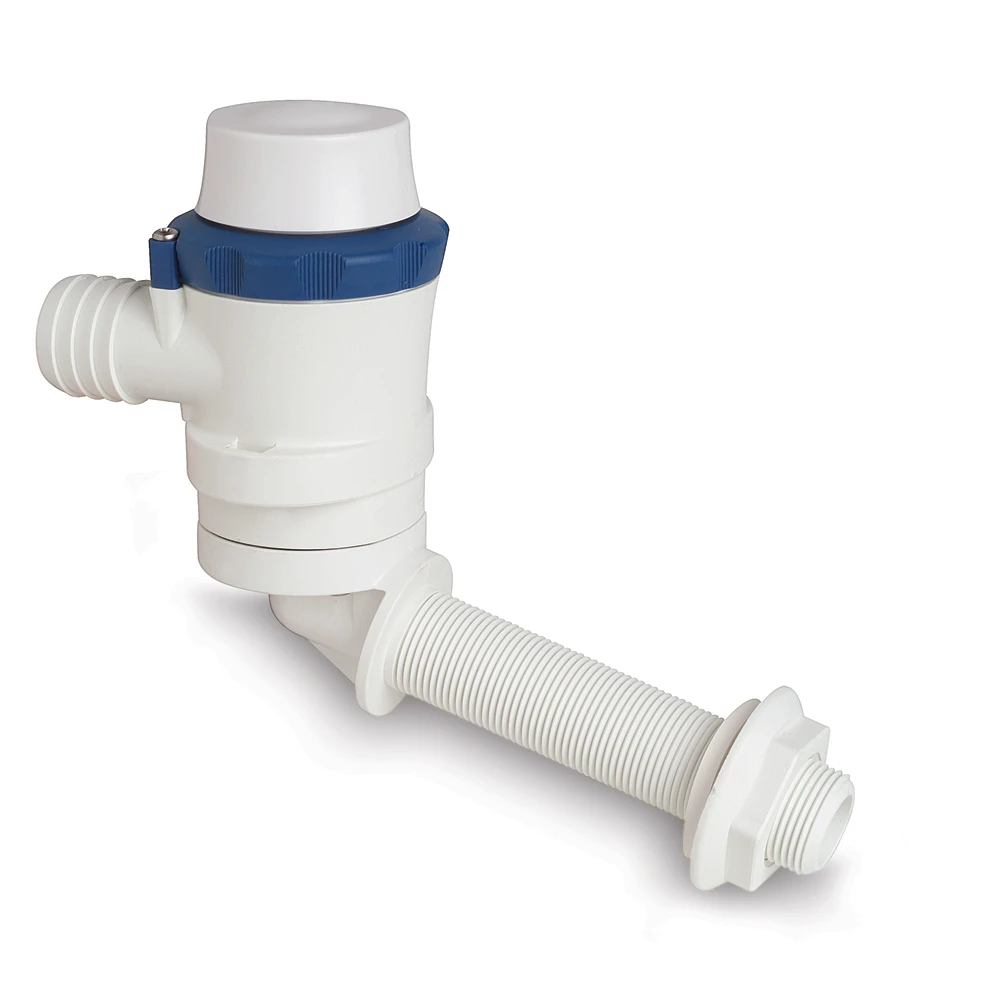 Shurflo by Pentair PIRANHA™ Angled Port Aerator 600 Livewell Pump - 12 VDC, 600 GPH 357-014-10