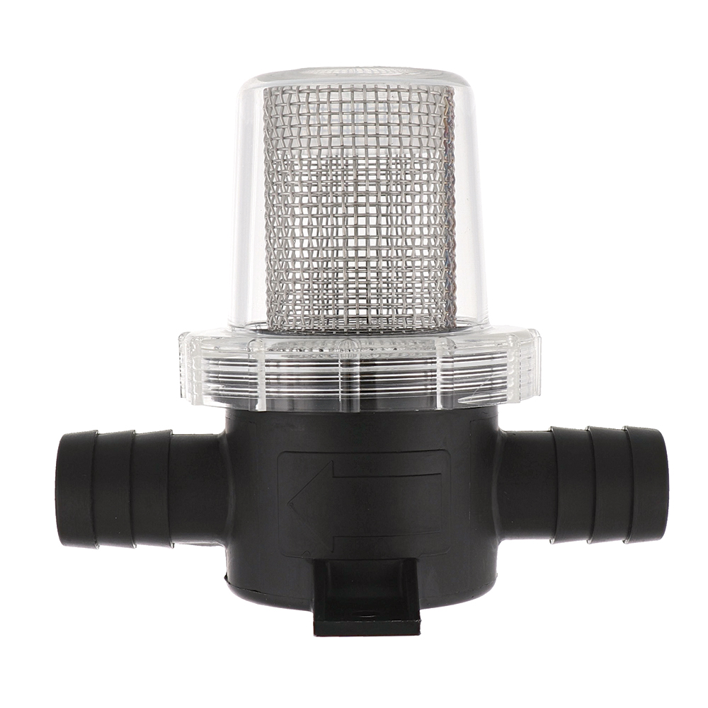 Jabsco Pumpgard In-Line Strainer, 3/4 in Hose Barbs