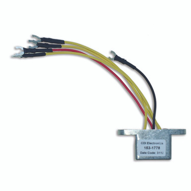 Cdi Electronics Evinrude, Johnson And Gale Outboard Motors Rectifier (4 Wire) (153-1778)