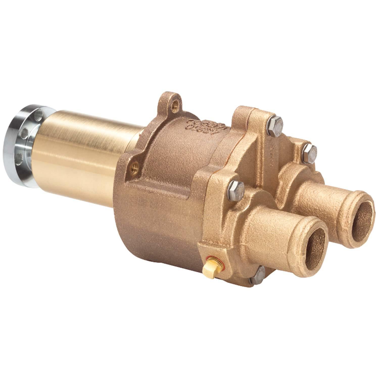 Jabsco Engine Cooling Water Pump, For MerCruiser, 1-1/4 in Hose Barb, Bracket Mount, Bronze Body