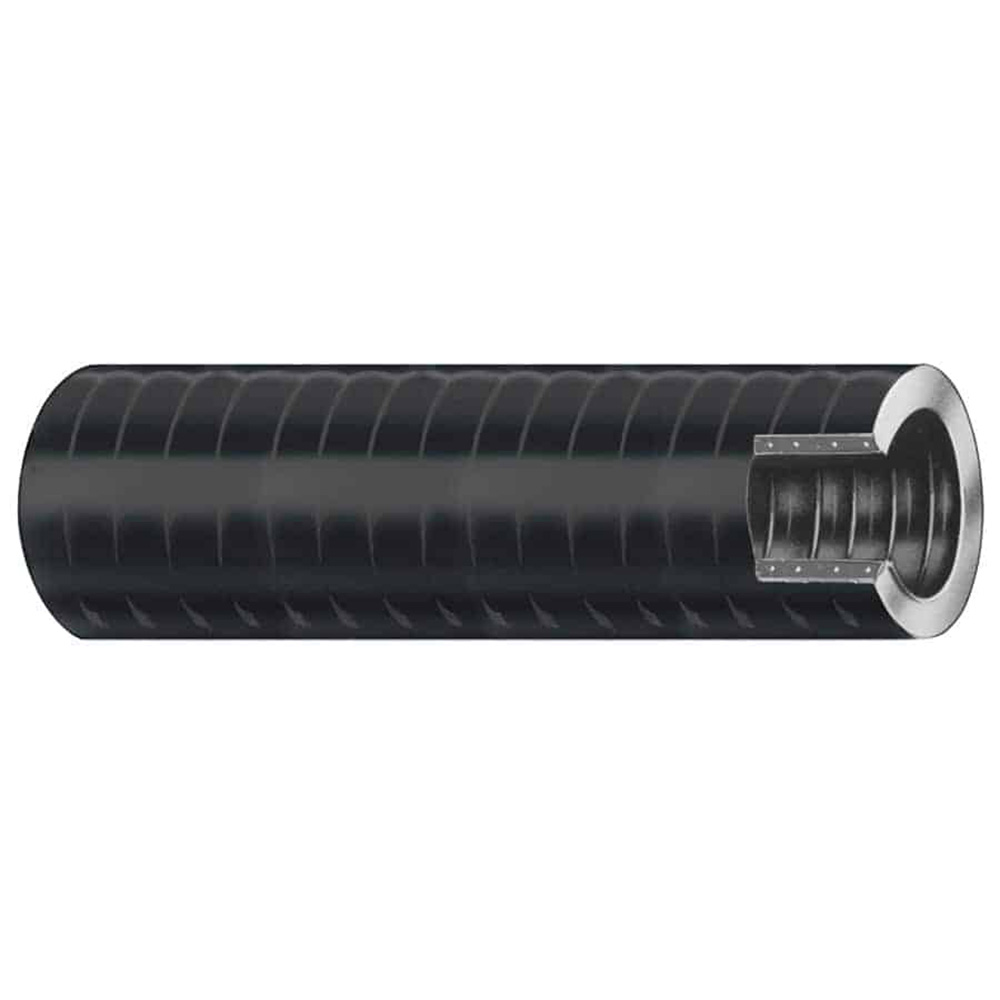 Trident Marine 1-1/2" x 50' VAC XHD Bilge & Live Well Hose - Hard PVC Helix - Black 149-1126