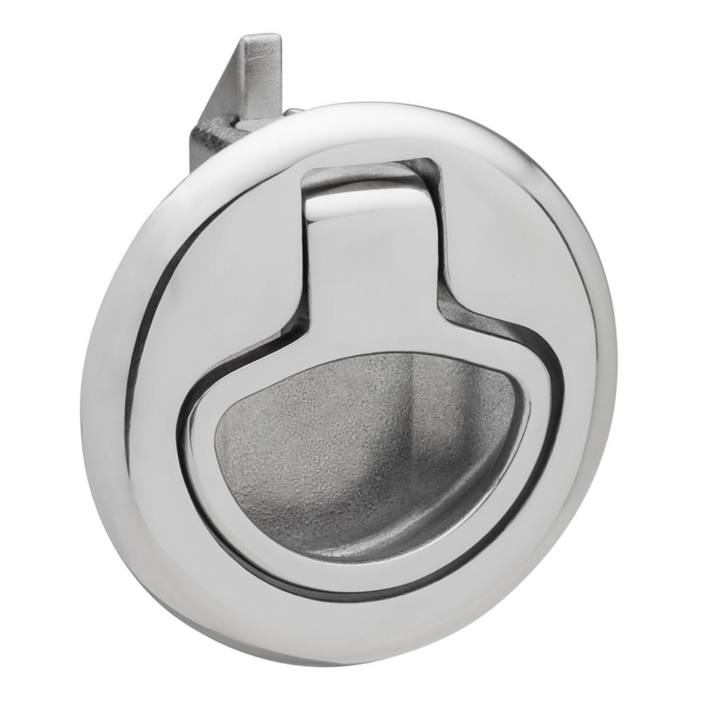 Whitecap Slam Latch Stainless Steel Non-Locking Ring Pull 6135C