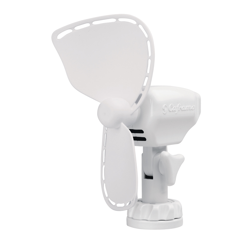 SEEKR by Caframo Ultimate 747 24V 2-Speed 7" Fan w/Lighter Plug - White 747CA24WCS