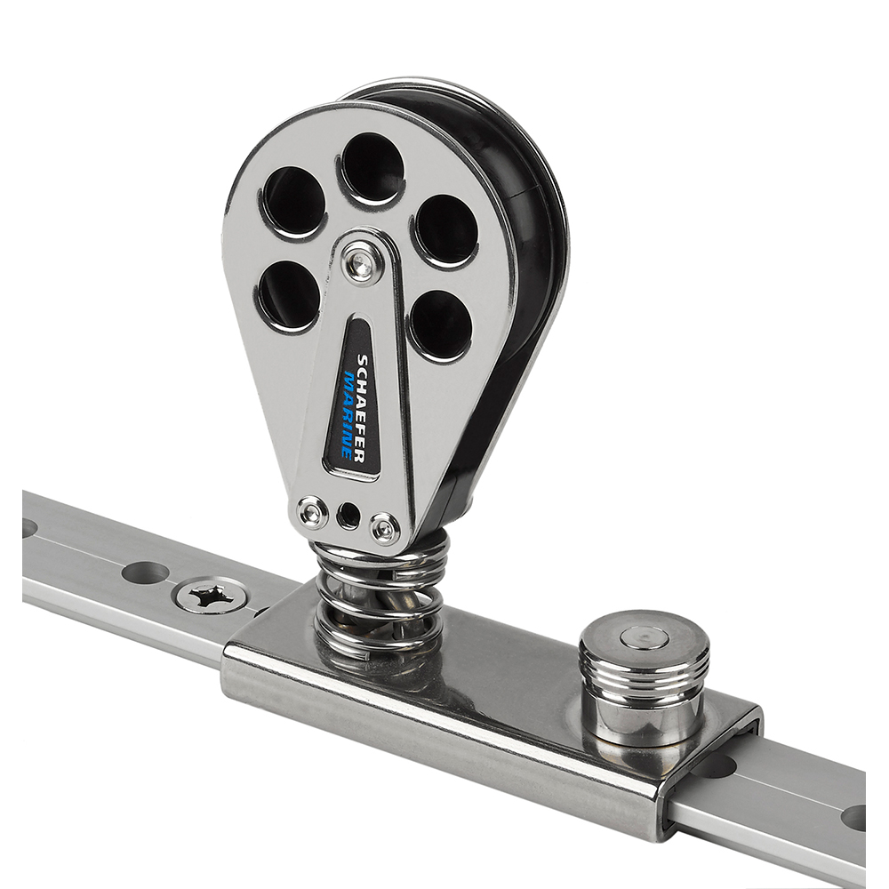 Schaefer Spring Loaded/Lined Slide/Stainless Steel f/1-1/4" T-Track 705-92