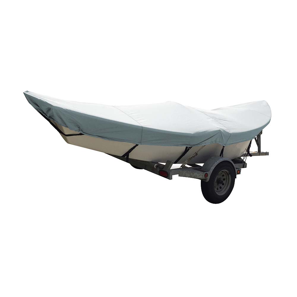 Carver Poly-Flex II Styled-to-Fit Boat Cover f/16' Drift Boats - Grey 74300F-10