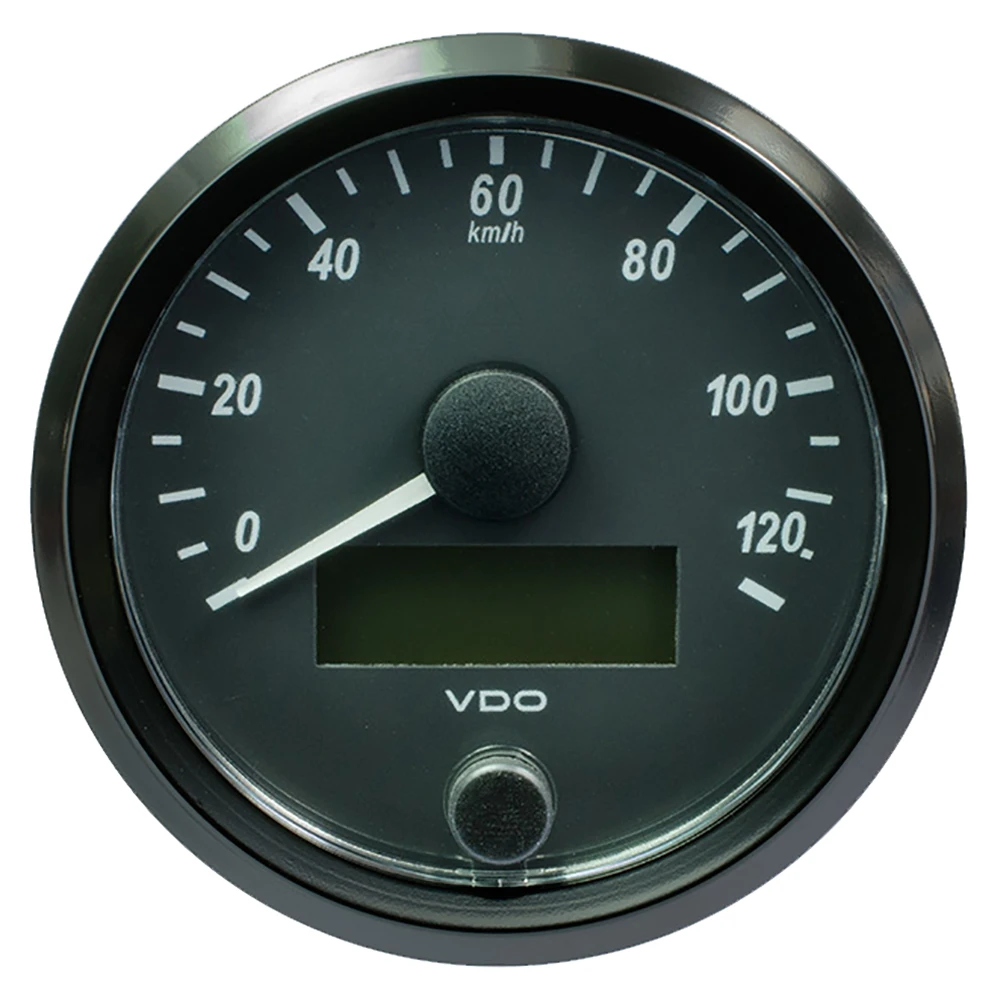 VDO SingleViu 80mm (3-1/8") Speedometer - 140MPH A2C3832920030