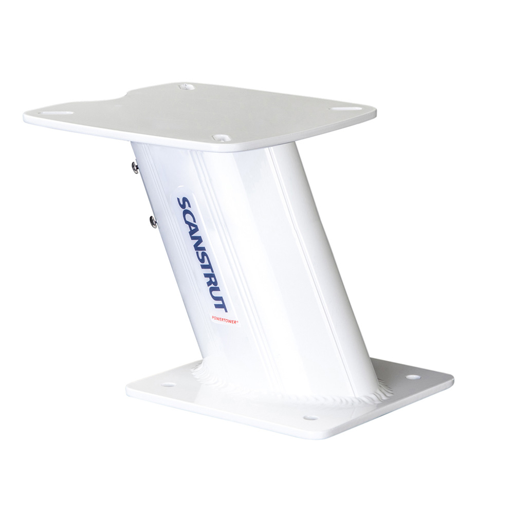 Scanstrut APT-250-02 - Aluminum PowerTower® Radar Mount - 10" Aft Leaning APT-250-02