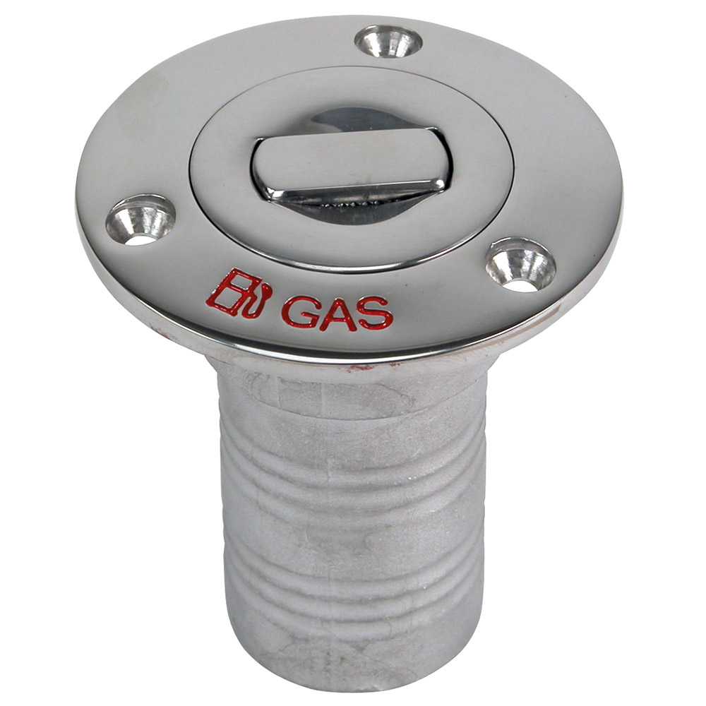 Whitecap Bluewater Push Up Deck Fill - 1-1/2" Hose - Gas 6993CBLUE