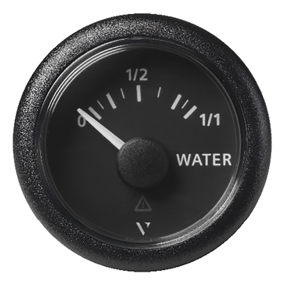 Veratron 52MM (2-1/16") ViewLine Fresh Water Resistive - 3 to180 OHM - Black Dial & Round Bezel A2C59514097