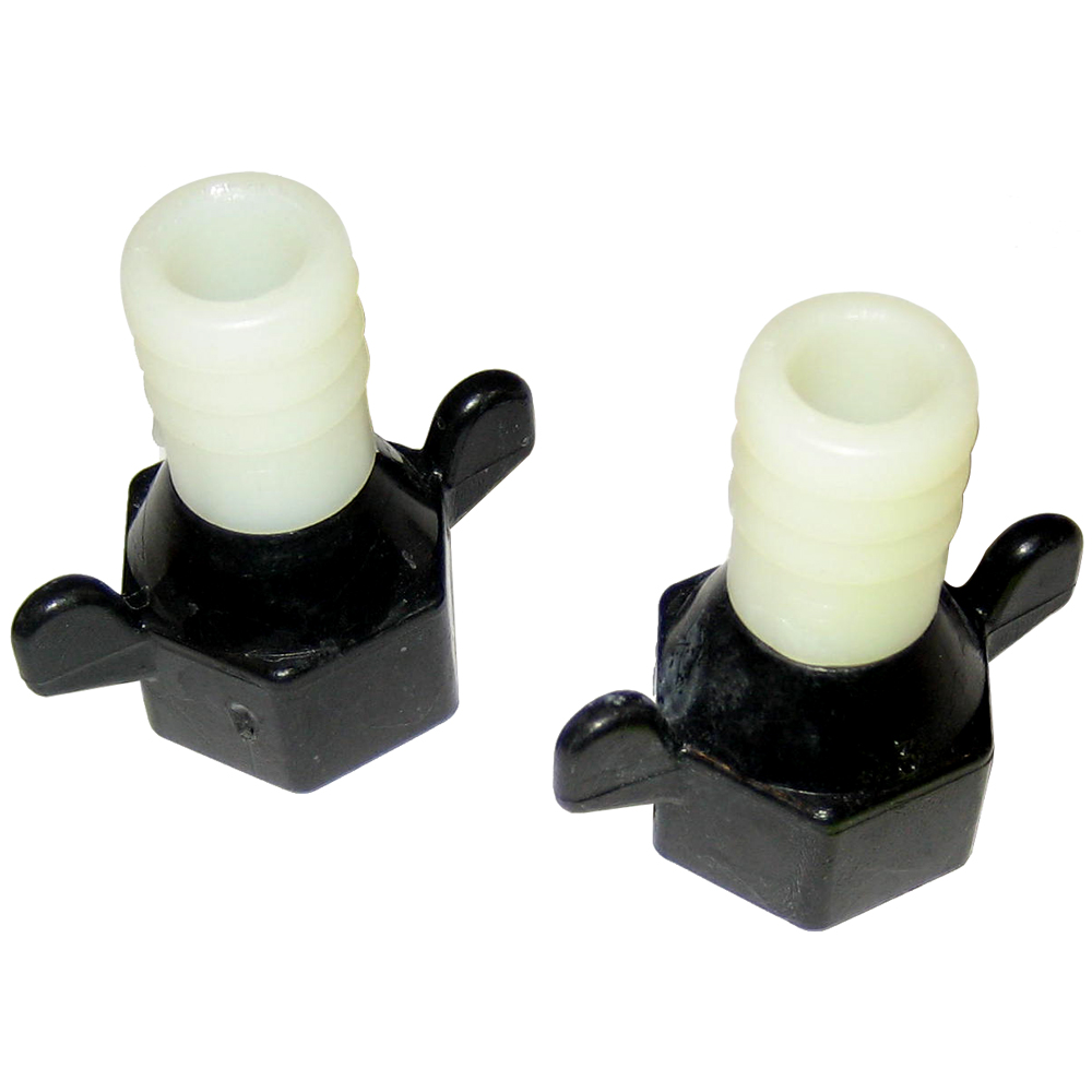 Shurflo by Pentair Straight Fitting Port Adapter - 1/2"-14 NPT(F) x 3/4" Barb 94-181-03