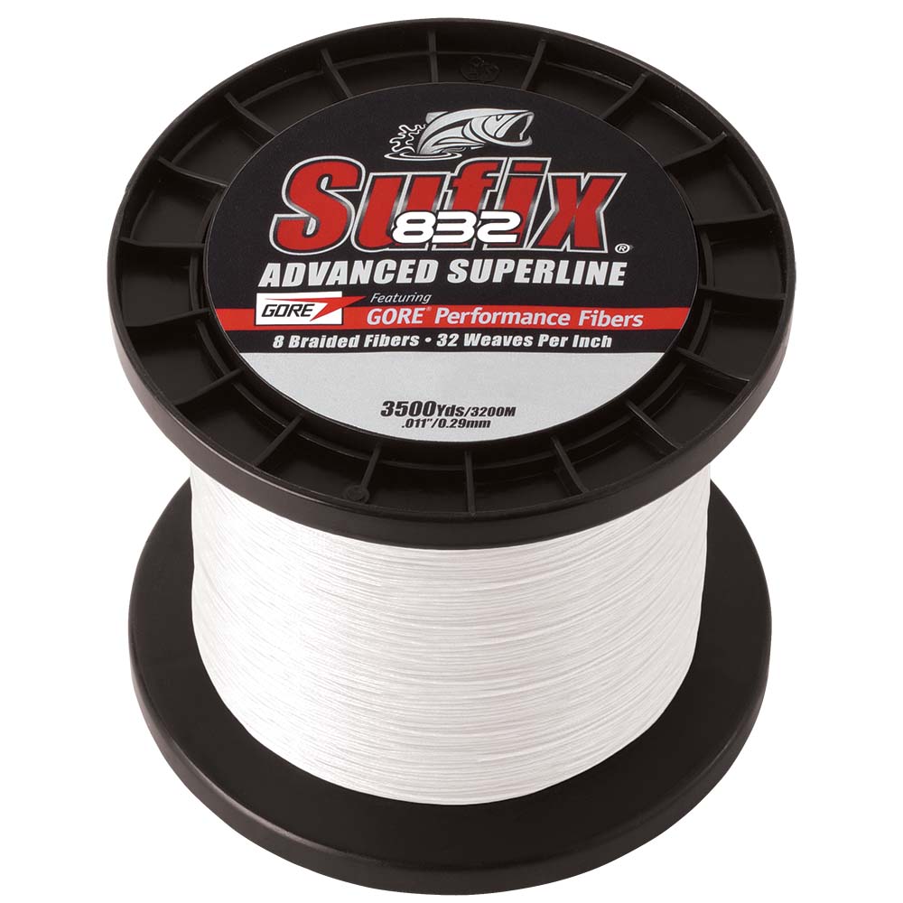 Sufix 832® Advanced Superline® Braid - 30lb - Ghost - 3500 yds 660-430GH