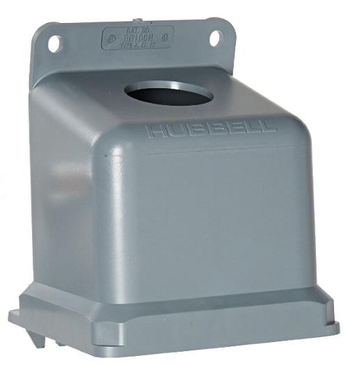 Hubbell BB100N 15 Degree NON-METALLIC Back Box For 100A BB100N