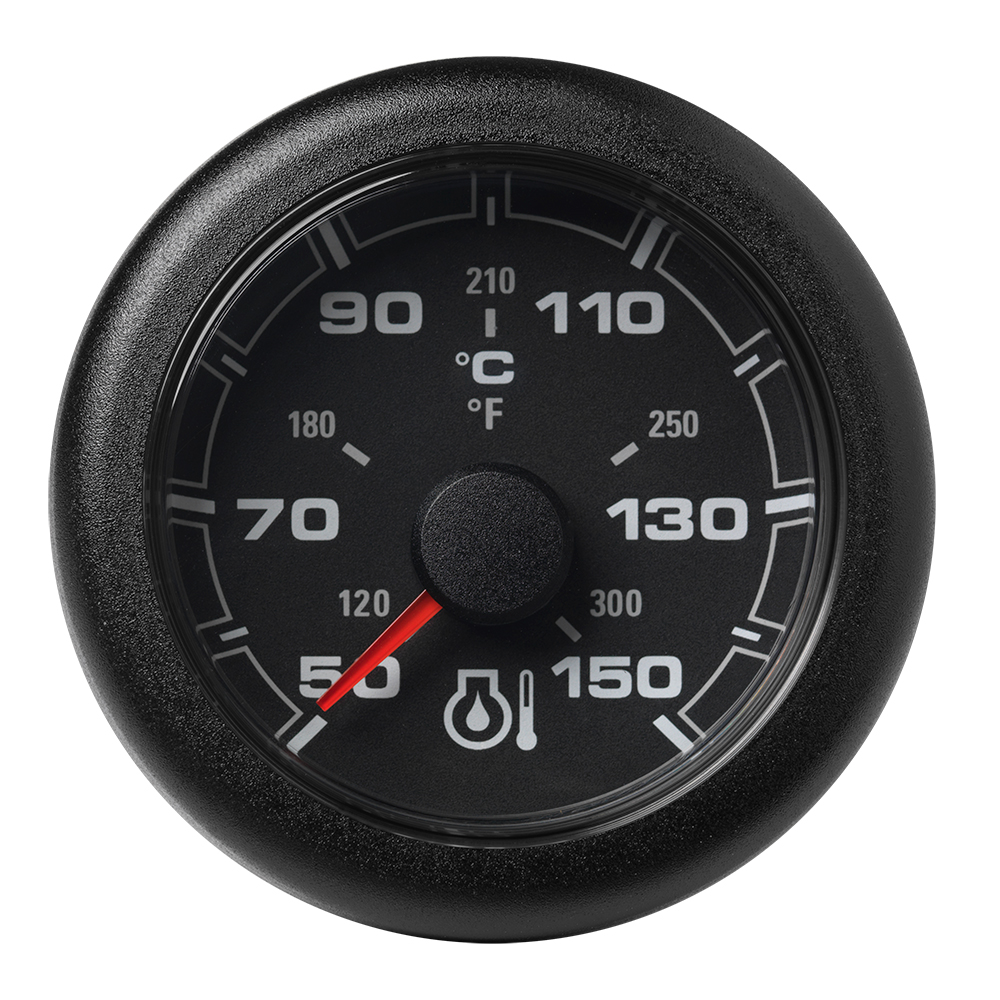 Veratron 52MM (2-1/16") OceanLink Engine Oil Temperature 150°C/300°F - Black Dial & Bezel A2C1065850001