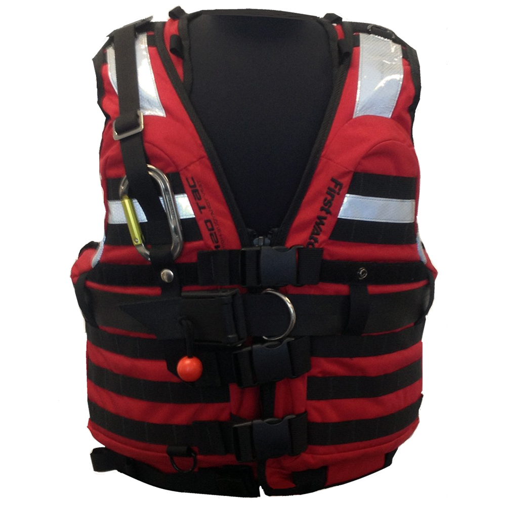 First Watch HBV-100 High Buoyancy Rescue Vest - Red - Medium to XL HBV-100-RD-M-XL