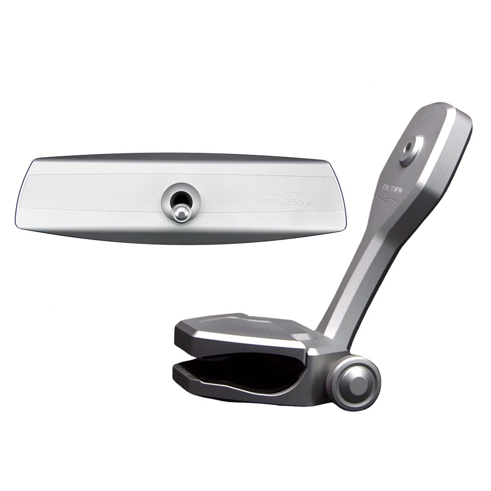 PTM Edge Mirror/Bracket Kit w/VR-140 Elite Mirror & ZXR-320 (Silver) P12848-1320TEBCL