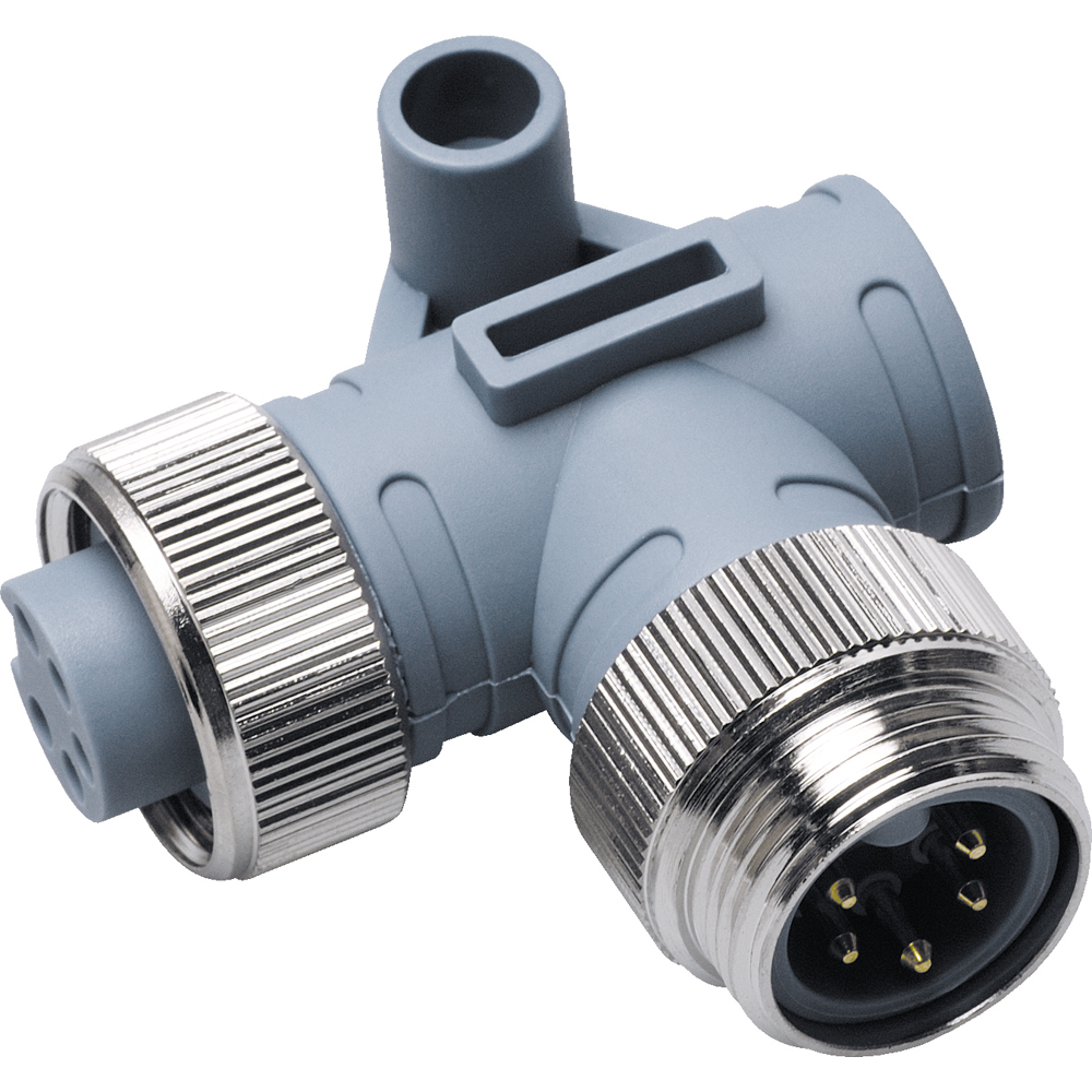 Maretron Mini 90 Deg. Male to Female Connector ELB-NM-NF