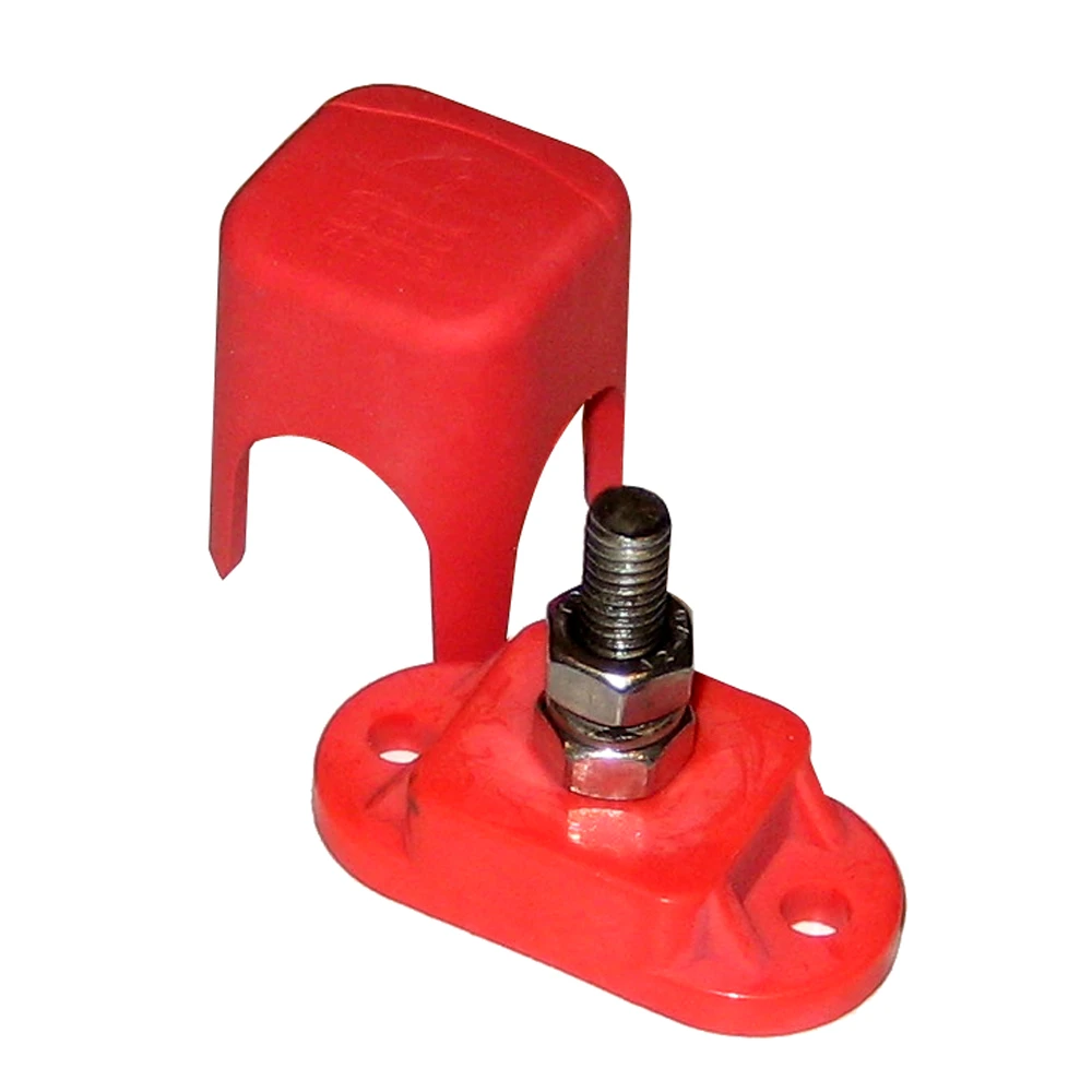 BEP Pro Installer Single Insulated Distribution Stud - 1/4" - Positive IS-6MM-1R/DSP