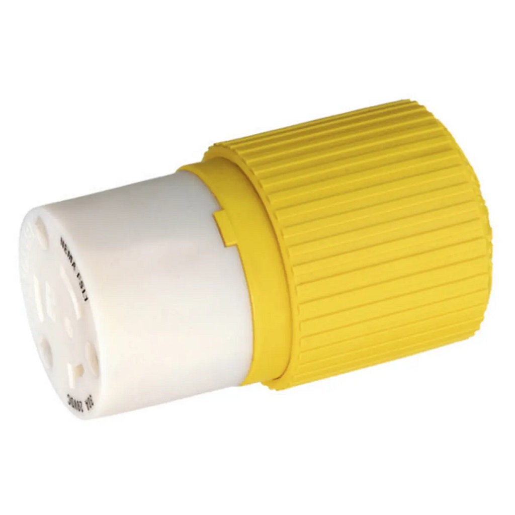 Hubbell HBL328DCC 30A 28V DC Locking Connector Female HBL328DCC
