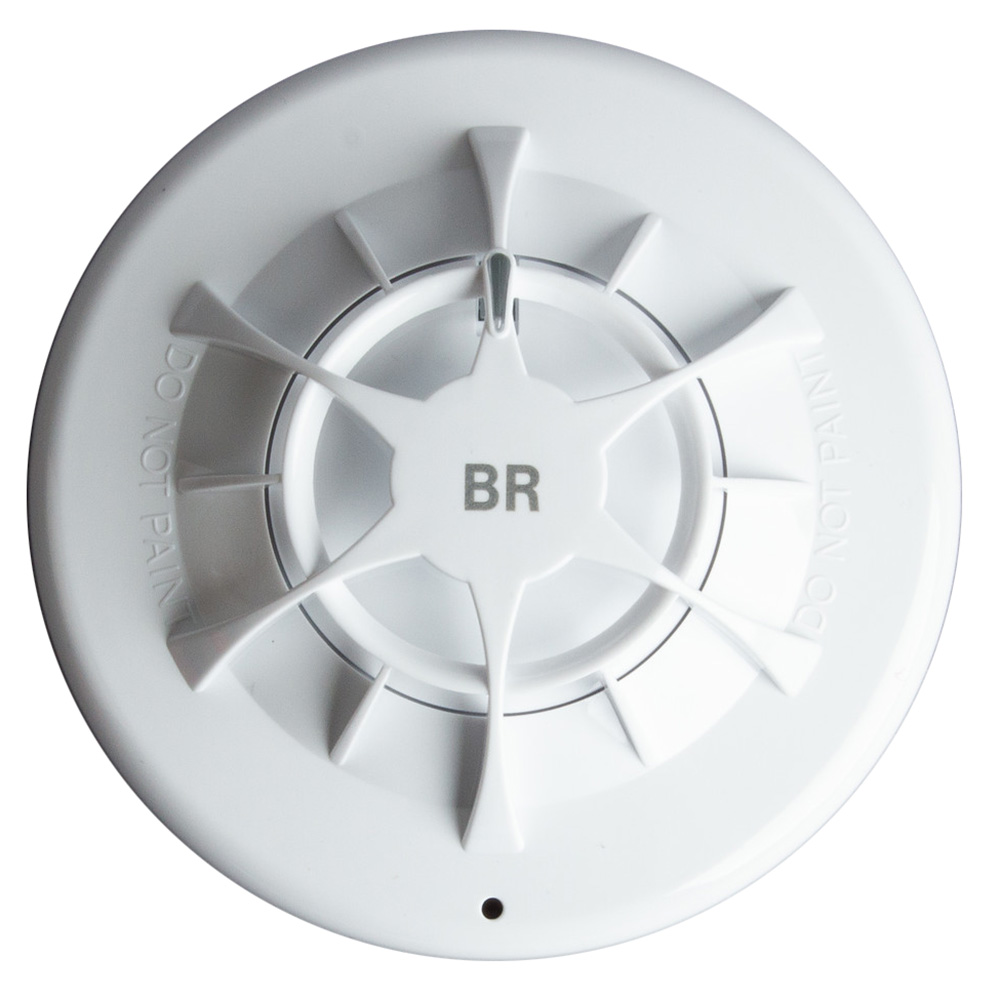 Fireboy-Xintex Fixed Heat Detector w/Base OMHD-04-DB-R