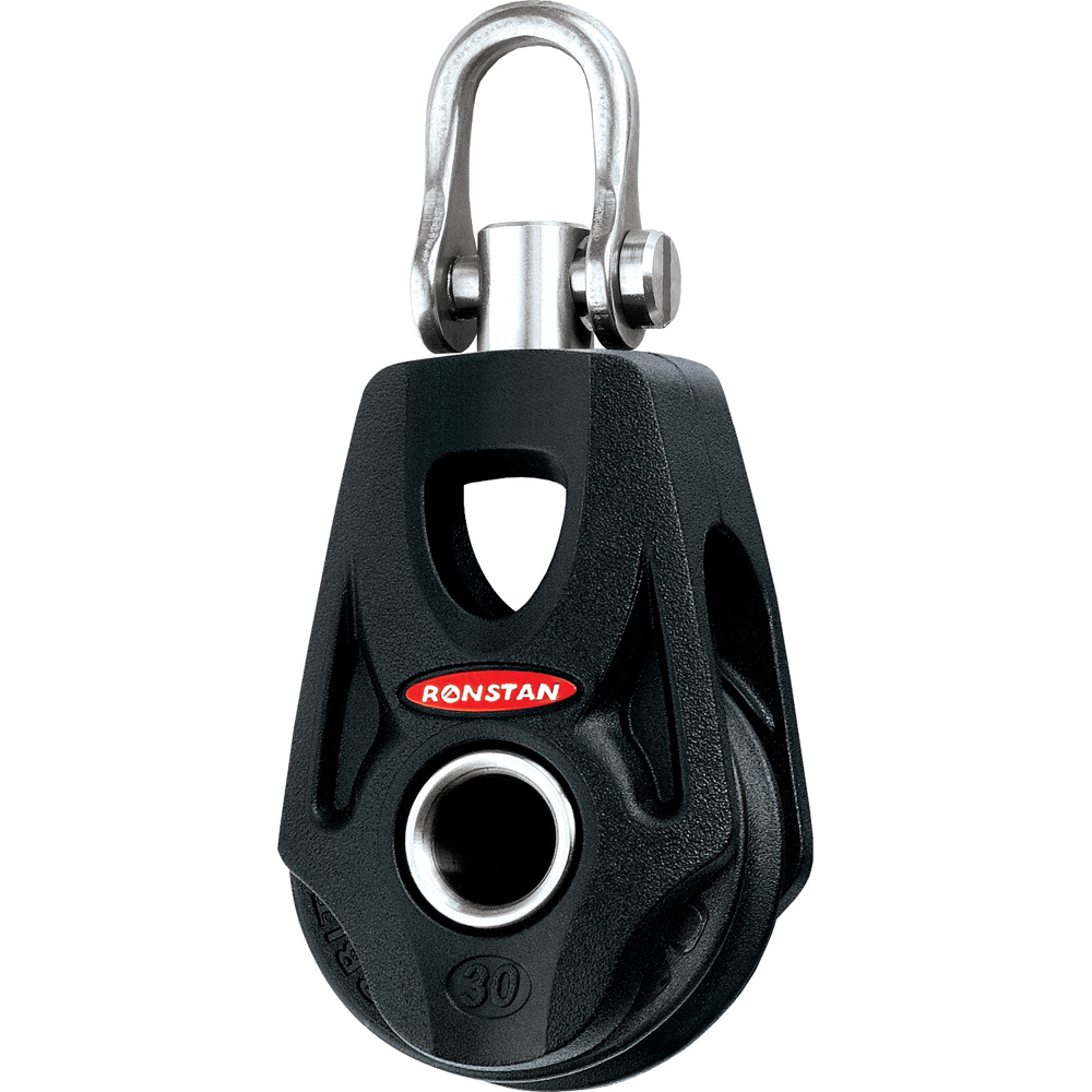 Ronstan Series 30 Ball Bearing Orbit Block™ - Single - Becket - Swivel Shackle Head RF35100
