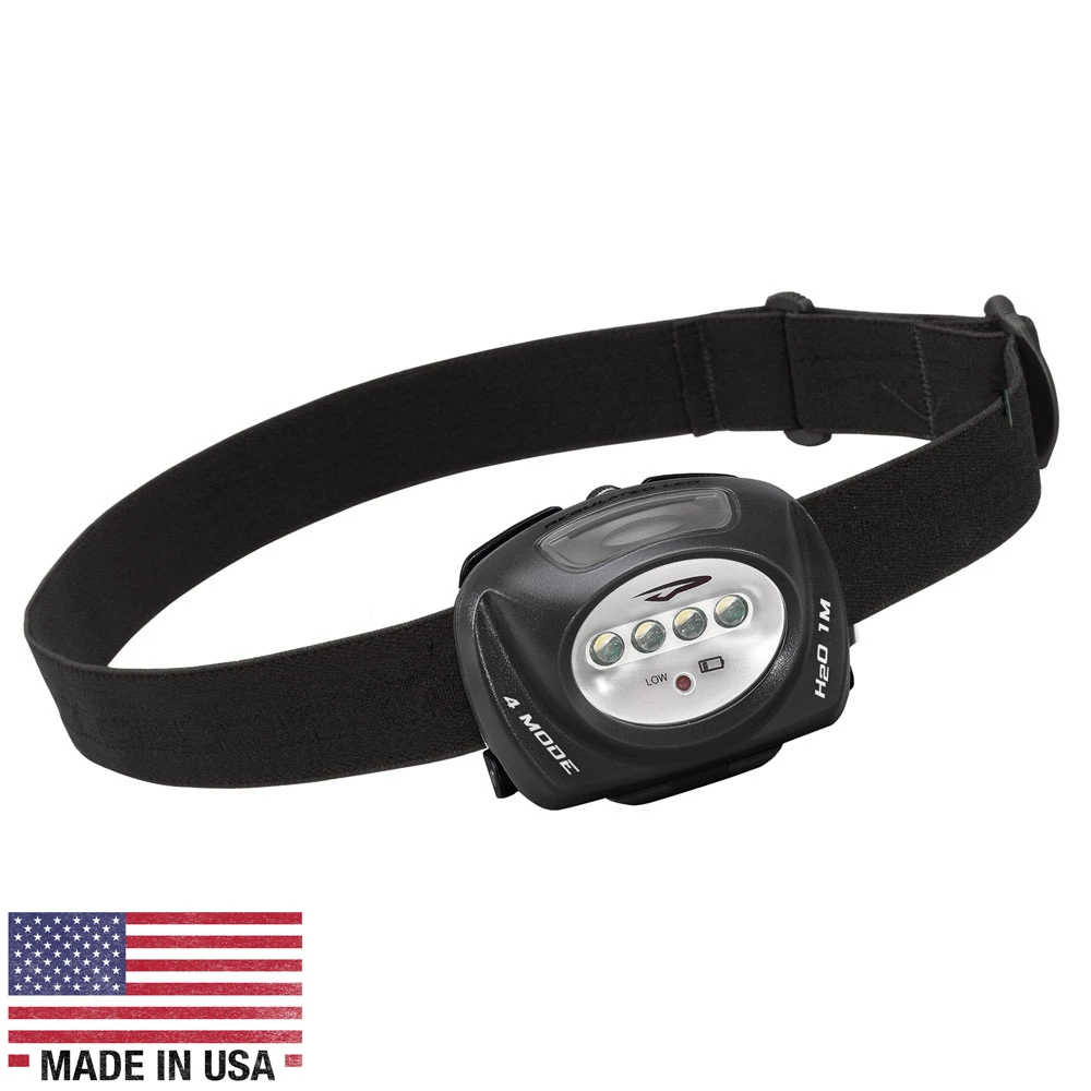 Princeton Tec QUAD Industrial Headlamp - Black QUAD-IND