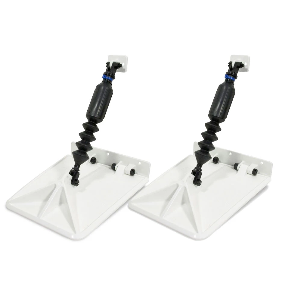 Nauticus Smart Tabs SX 9.5" x 10" - f/18-20' Boat w/150 - 240HP - White SXW9510-80