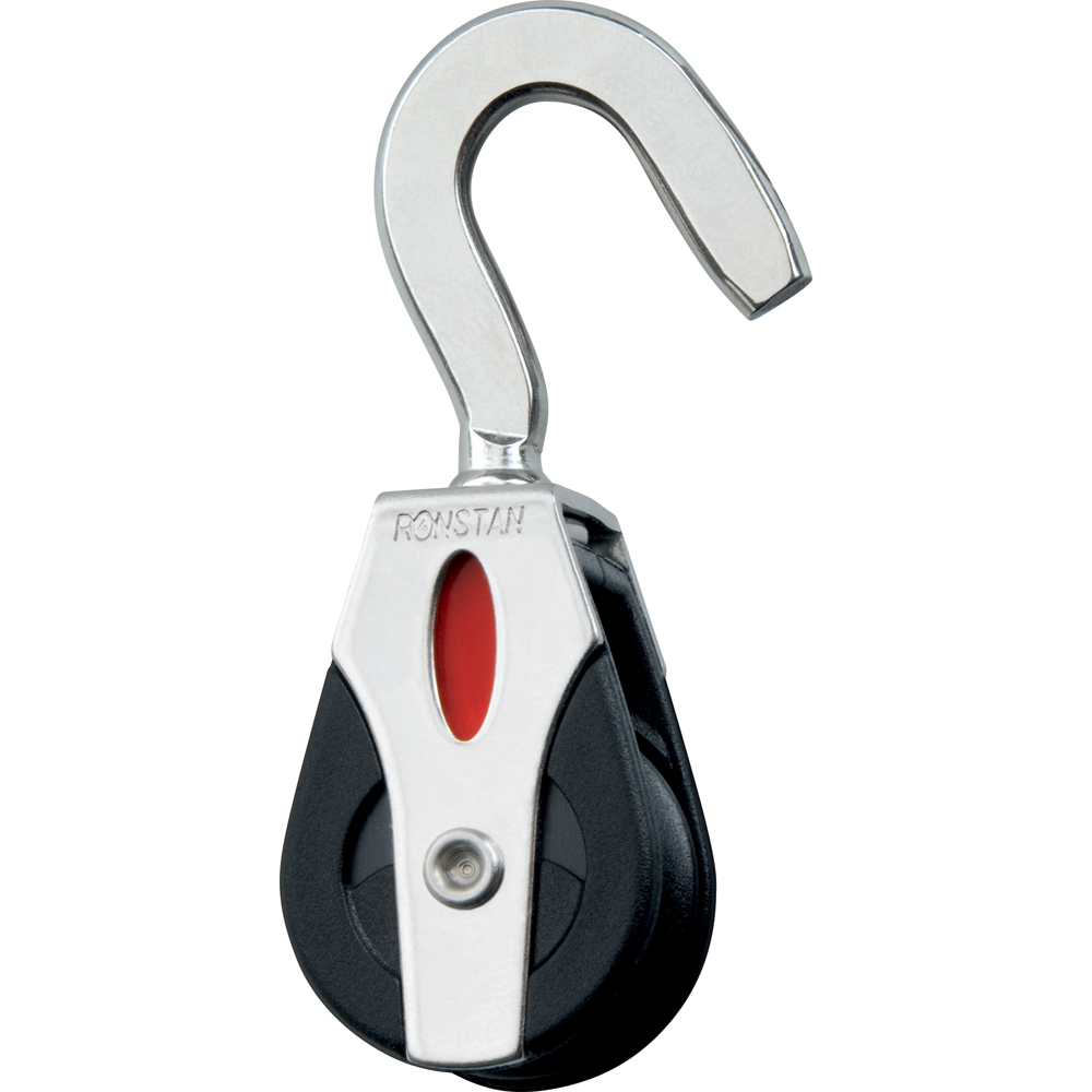 Ronstan Series 20 Ball Bearing Block - Swivel Hook Head RF20180