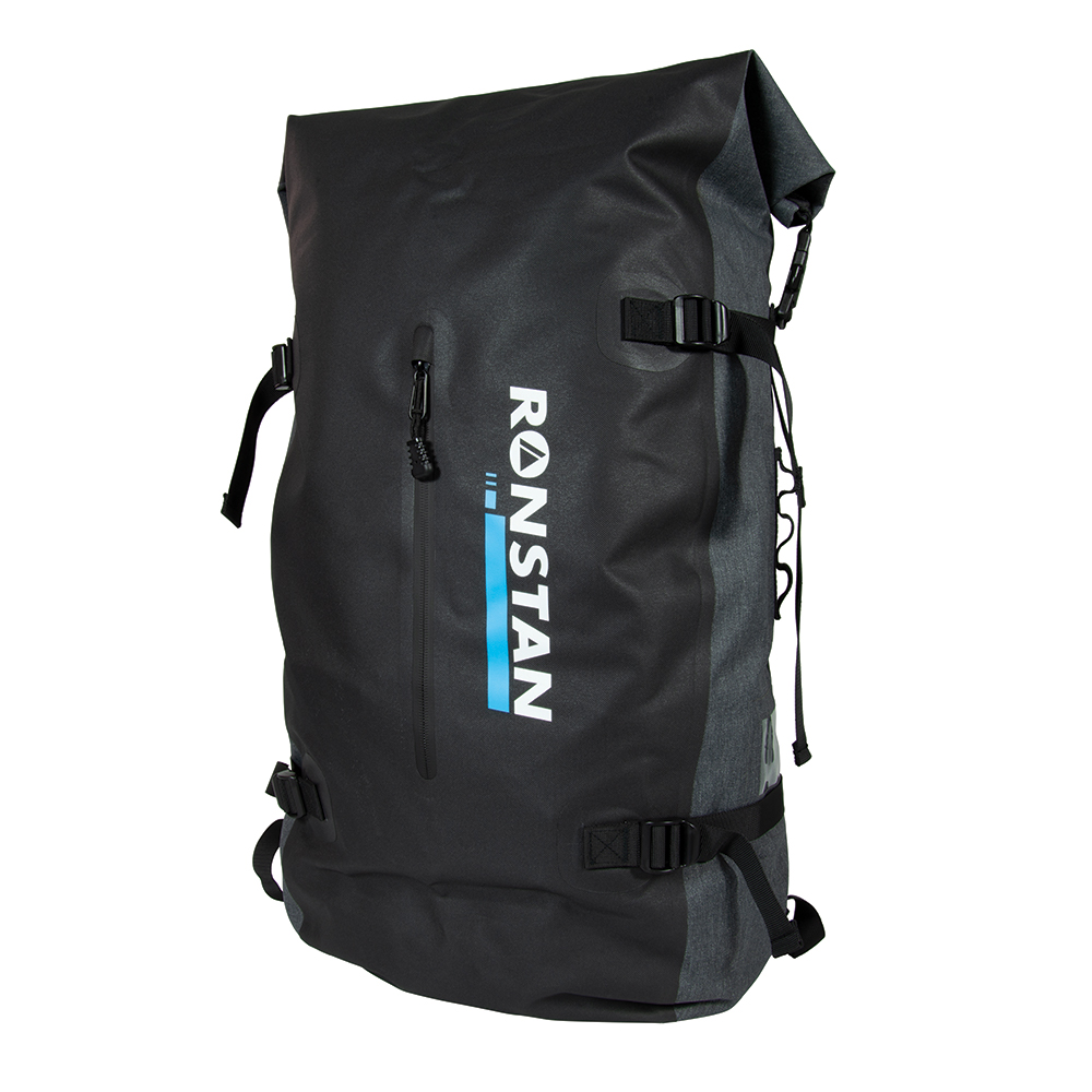 Ronstan Dry Roll Top - 55L Backpack - Black & Grey RF4014